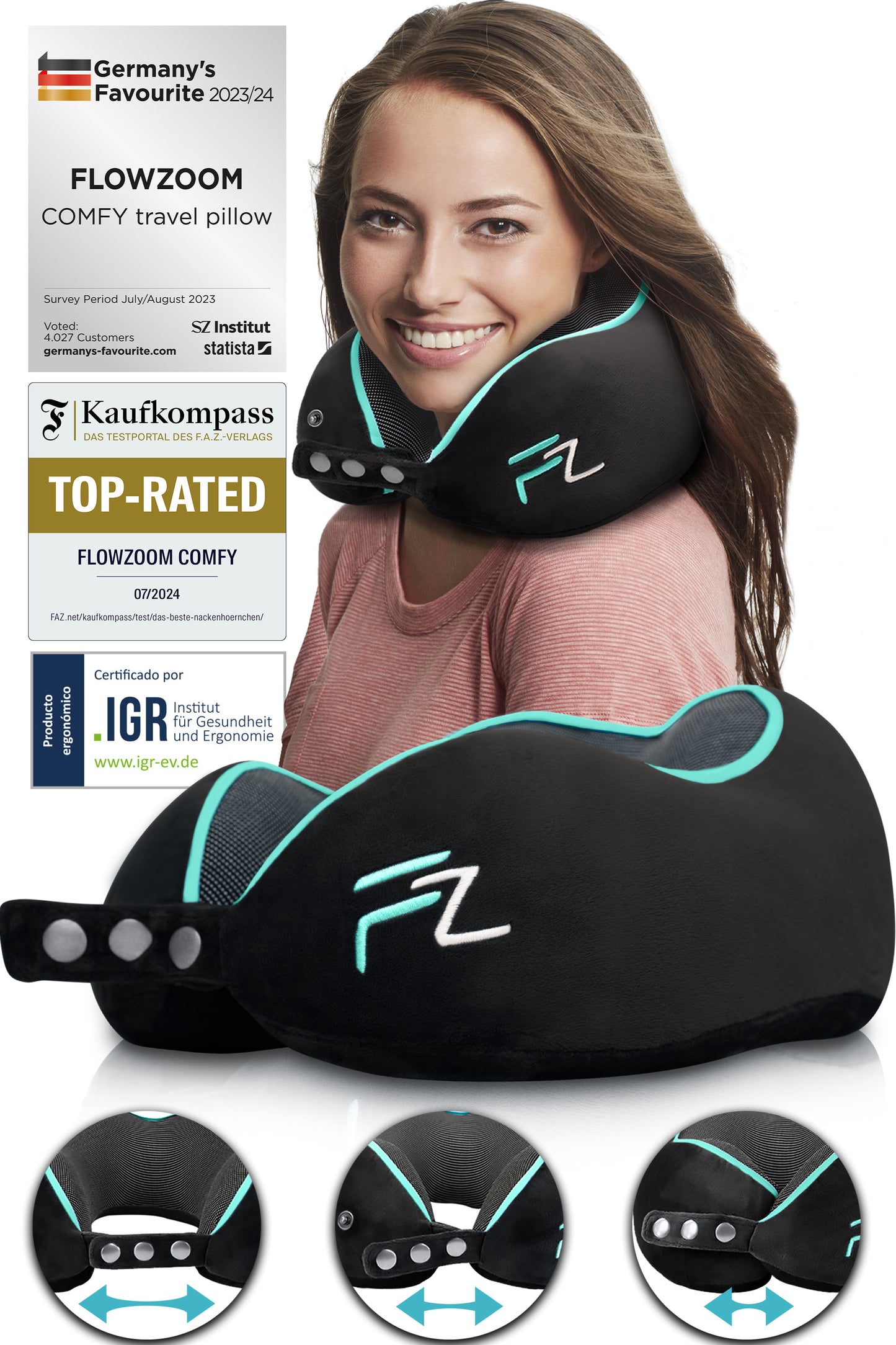 COMFY Pillow FLOWZOOM