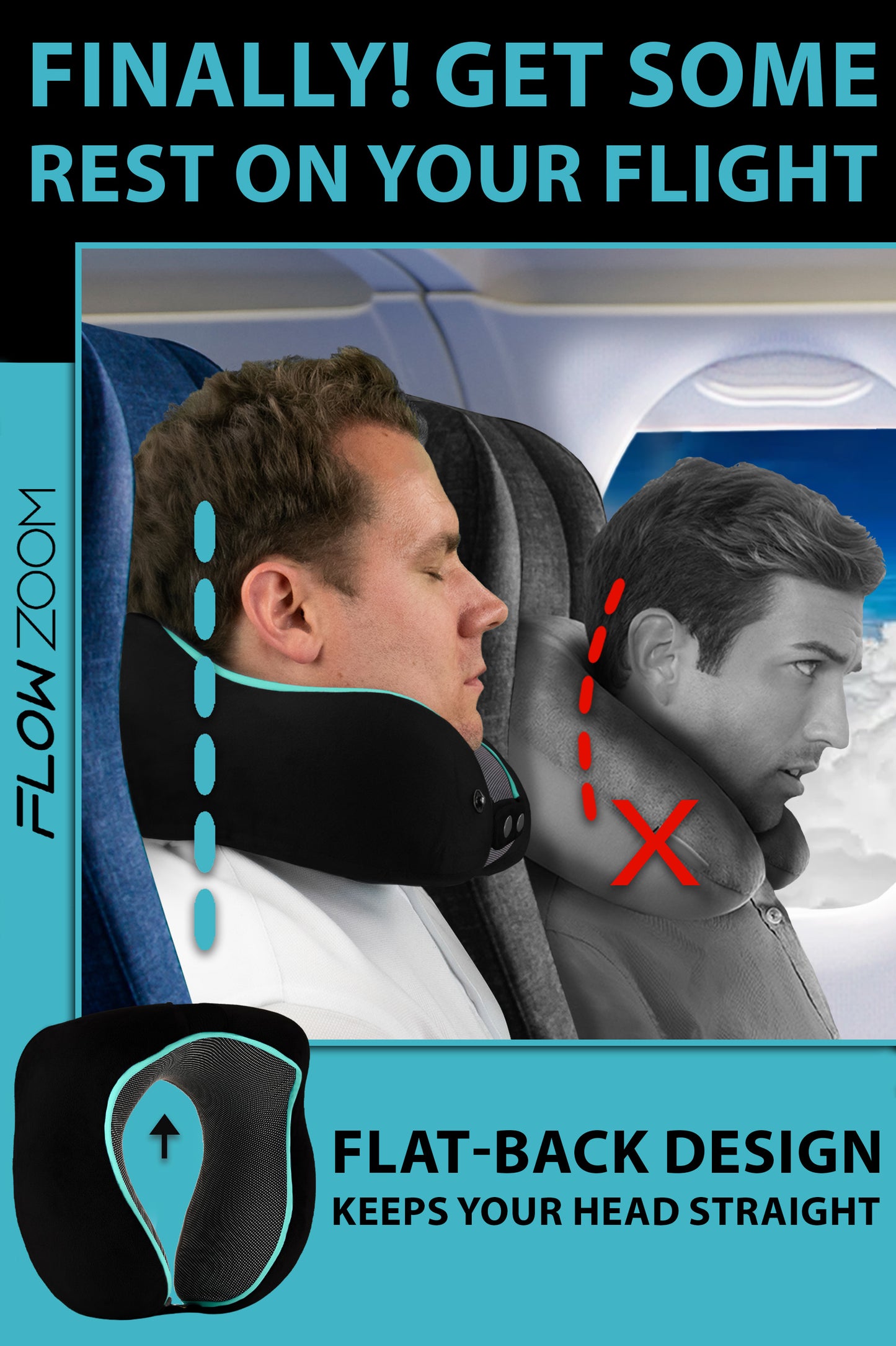 COMFY Pillow FLOWZOOM