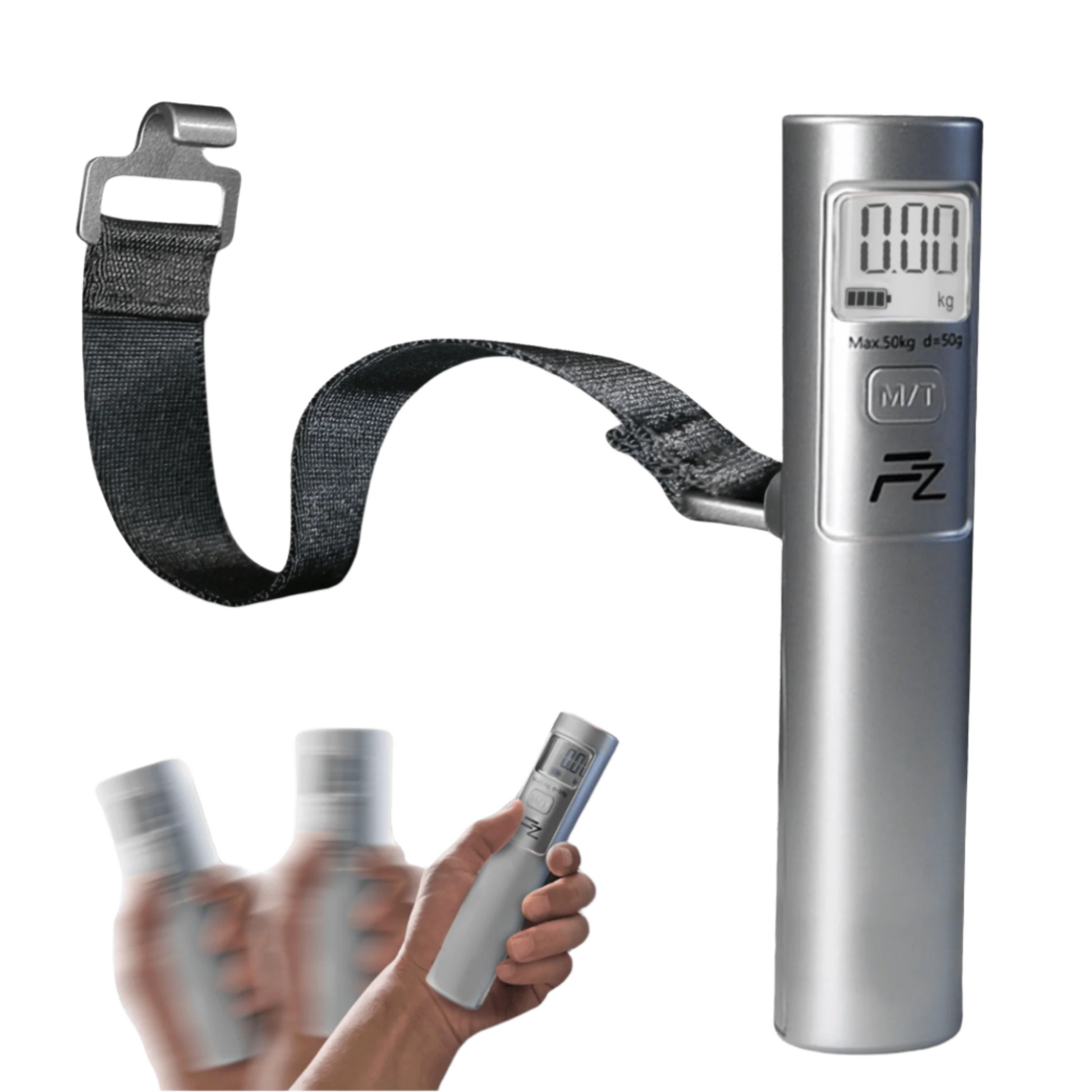 SHAKEE Battery-Free Luggage Scale FLOWZOOM