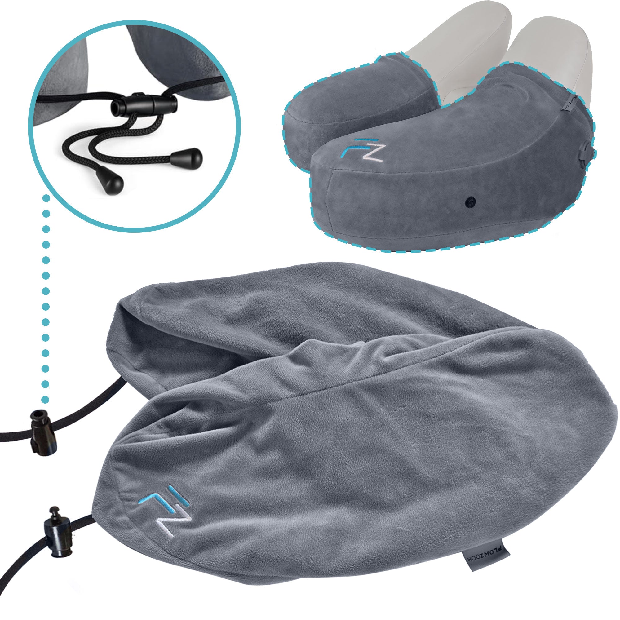 AIR Pillowcase Grey L Grey M