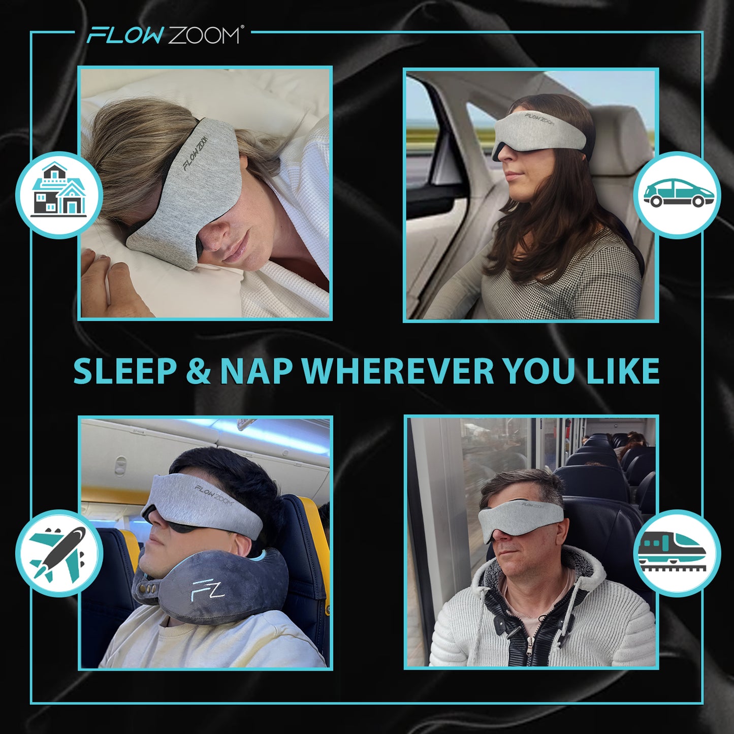 HEAVEN Sleep Mask for Sidesleepers