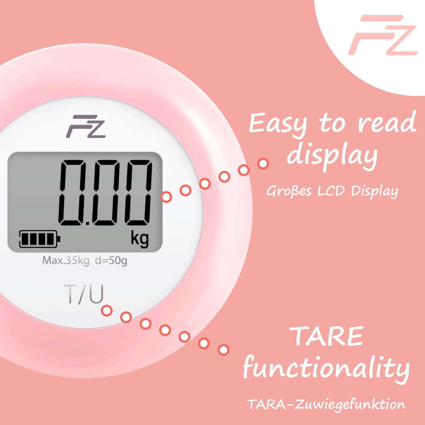 TWISTEE Battery-free Luggage Scale FLOWZOOM